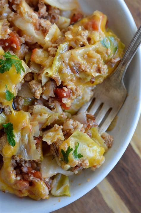 Quick Cabbage Casserole