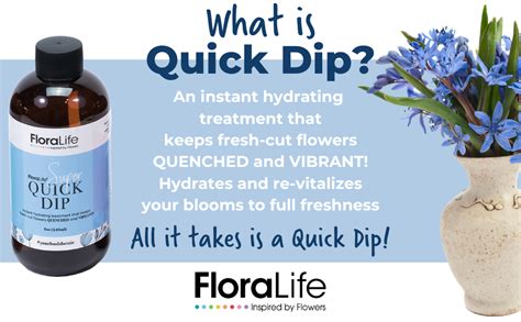 Quick Dip Flowers