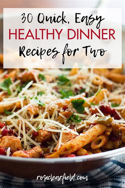 Quick Easy Dinner Recipes For 2