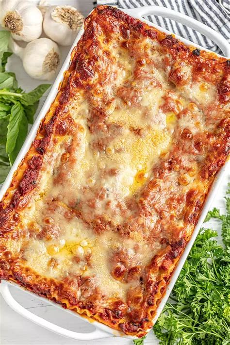 quick easy lasagna recipe with ricotta cheese