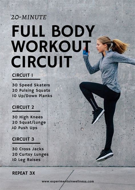 Quick Full Body Workouts At Home