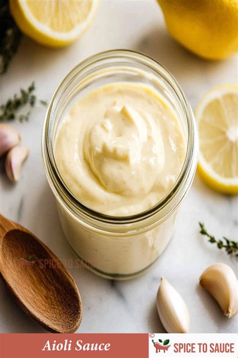 Quick Garlic Aioli Sauce