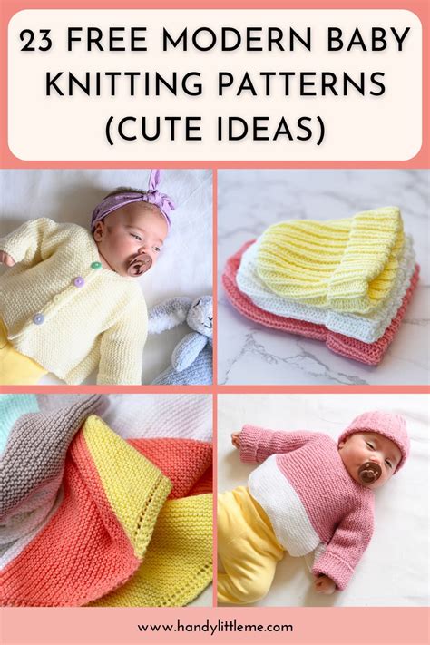 Quick Knitting Patterns For Babies