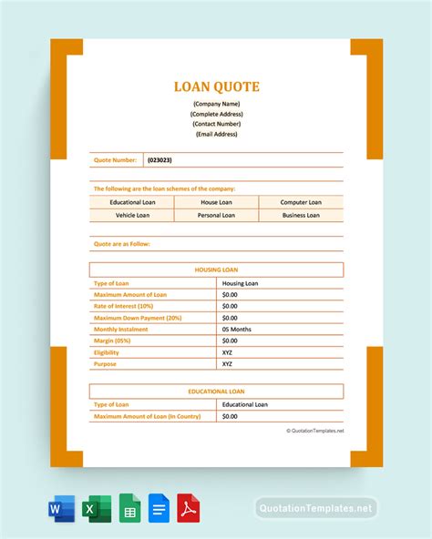 quick loan quote