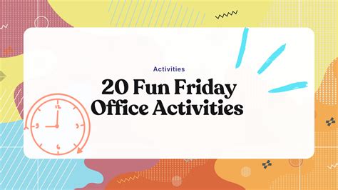 Quick Office Activities