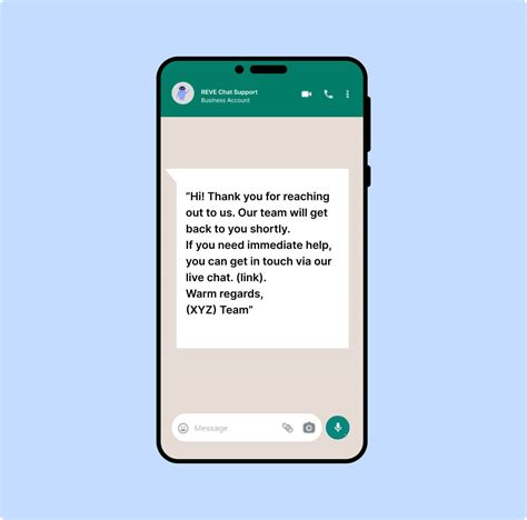 quick response messages examples
