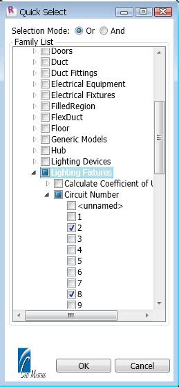 Quick Select In Revit