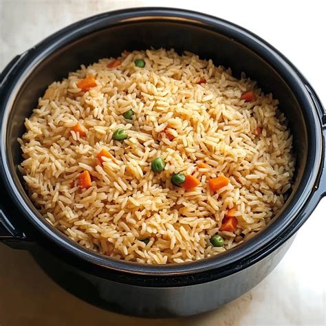 Quick Slow Cooker Rice