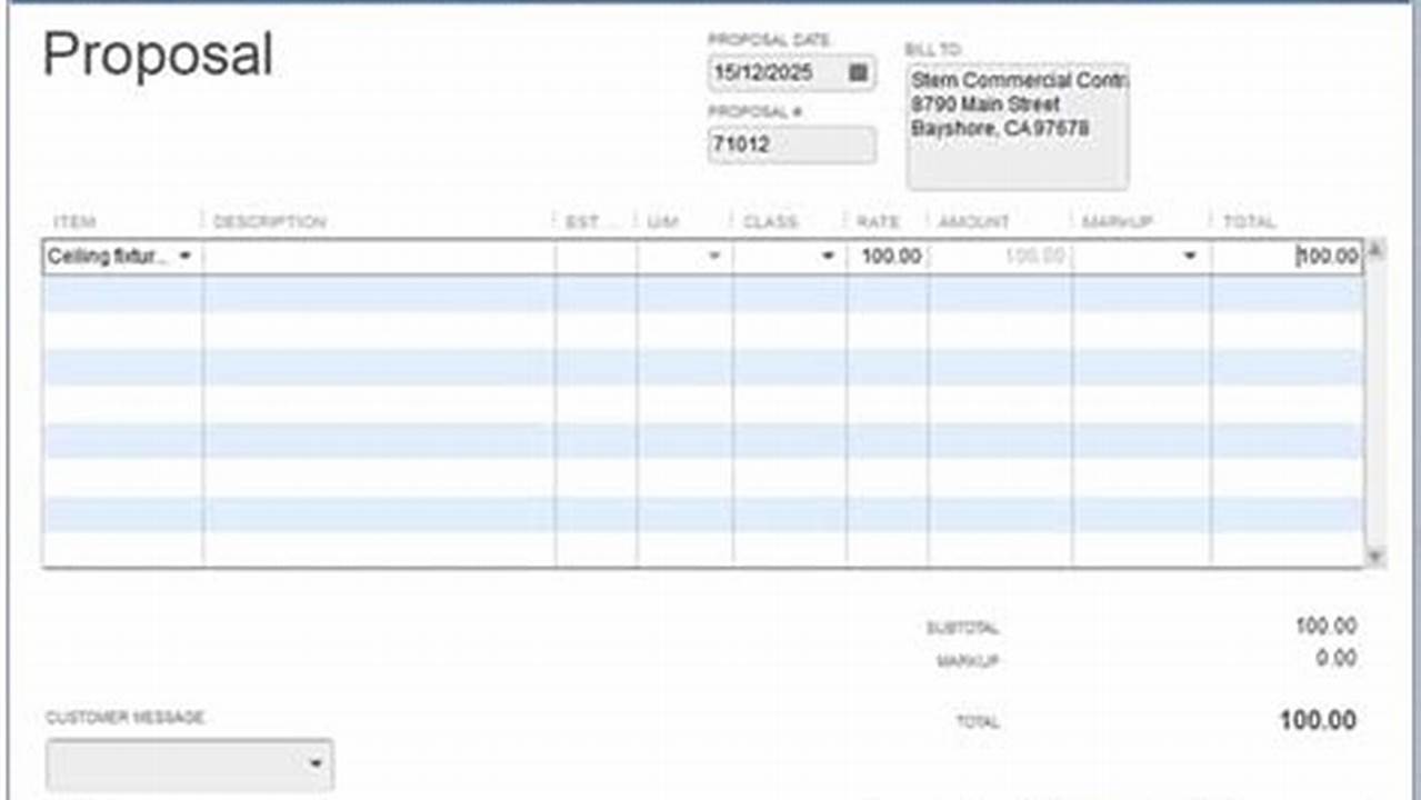 QuickBooks Proposal Software: The Professional Way to Generate Proposals