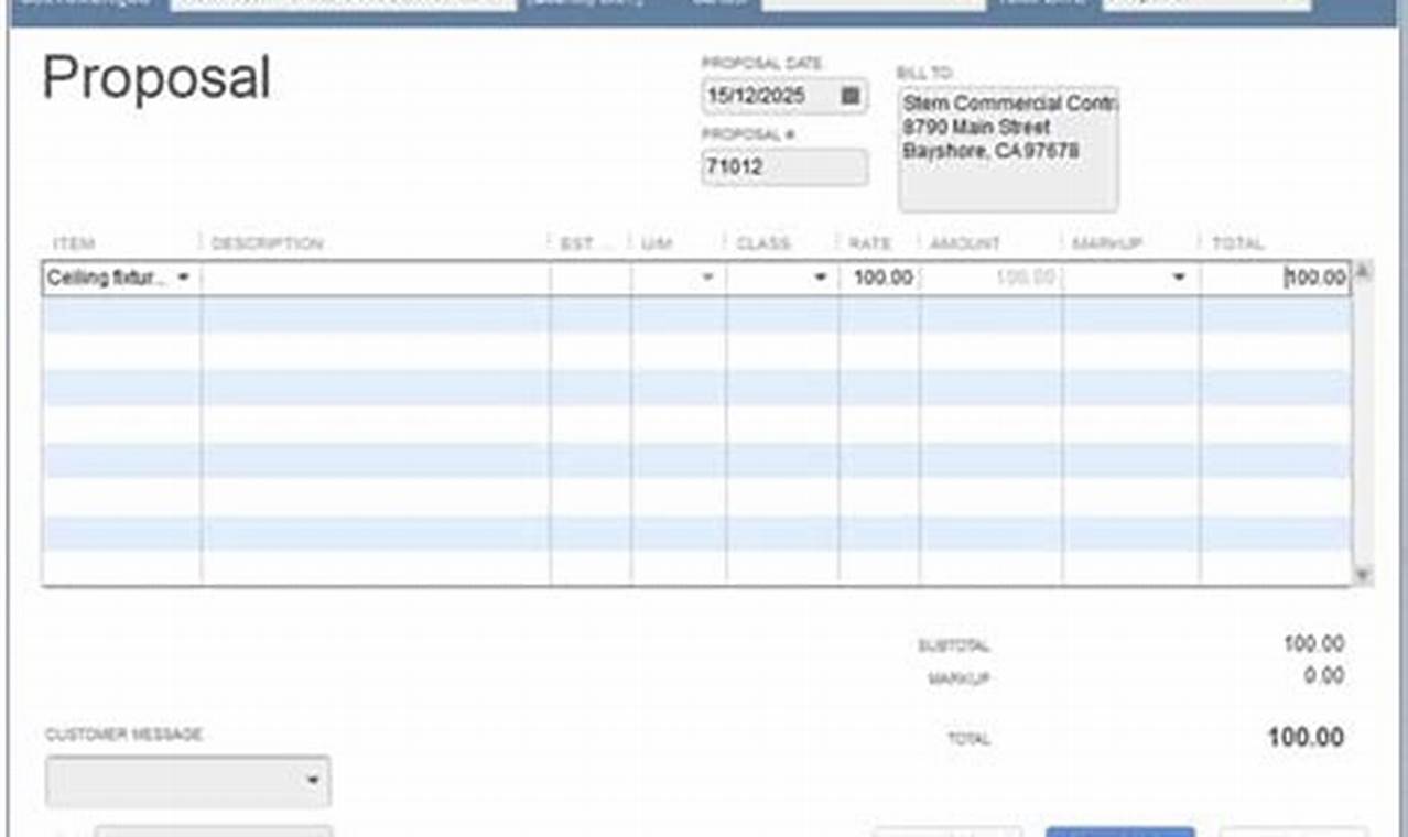 QuickBooks Proposal Software: The Professional Way to Generate Proposals