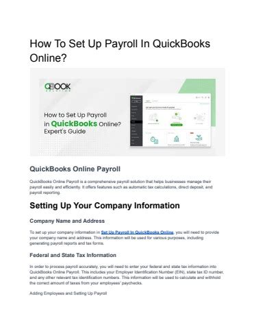 Quickbooks Online Backdate Payroll