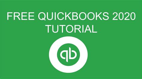 quickbooks pro 2020 tutorials