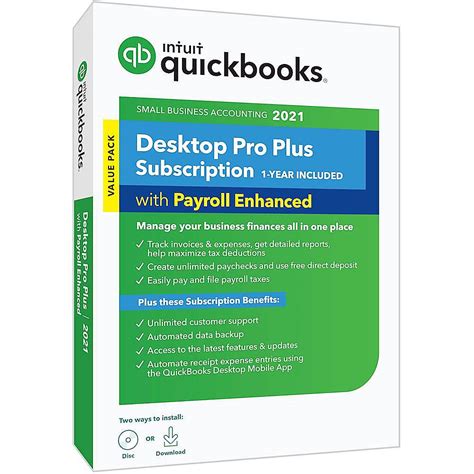 quickbooks pro desktop payroll subscription