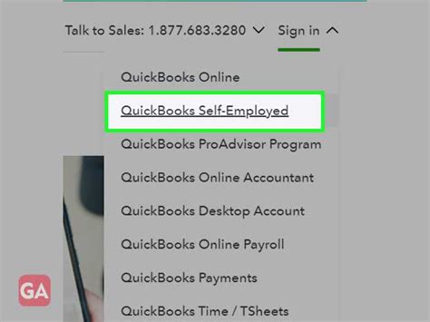 quickbooks self-employed sign in