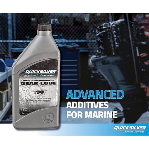 Quicksilver High Performance Gear Lube Specs