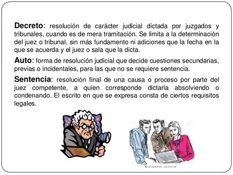 quien dicta los decretos judiciales