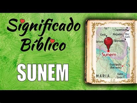 quien era la joven sunem en la biblia