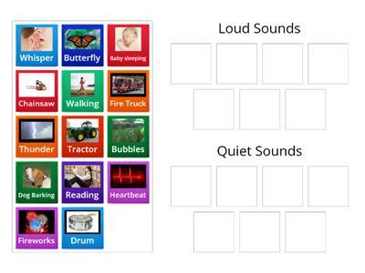 Quiet Sounds List