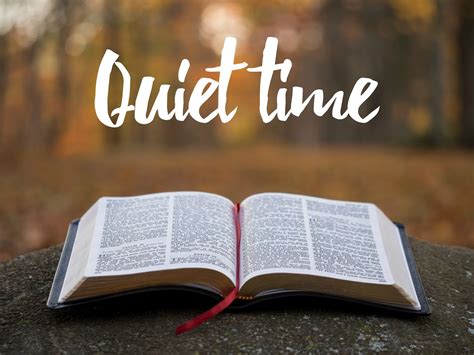 Quiet time