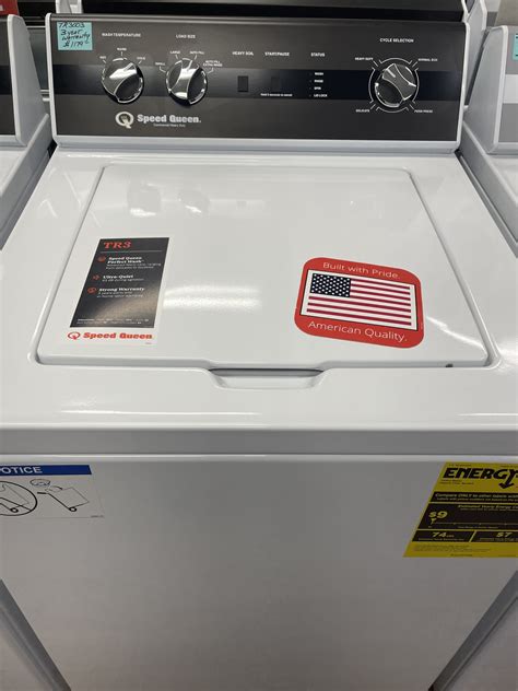 Quiet Top Load Washer With Agitator