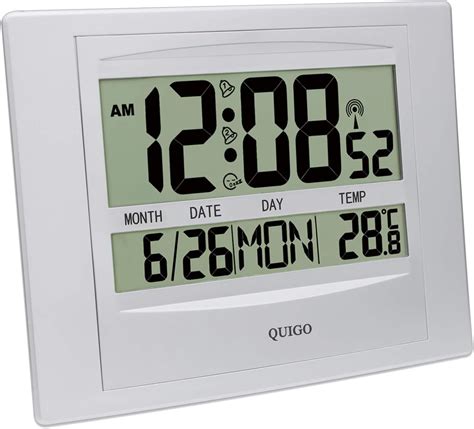 Quigo Large Digital Wall Clock