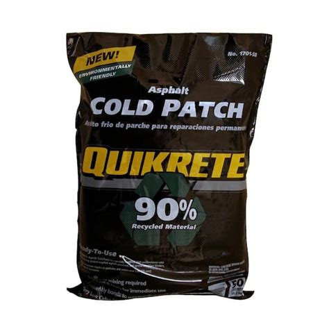 quikrete 50 lb asphalt cold patch