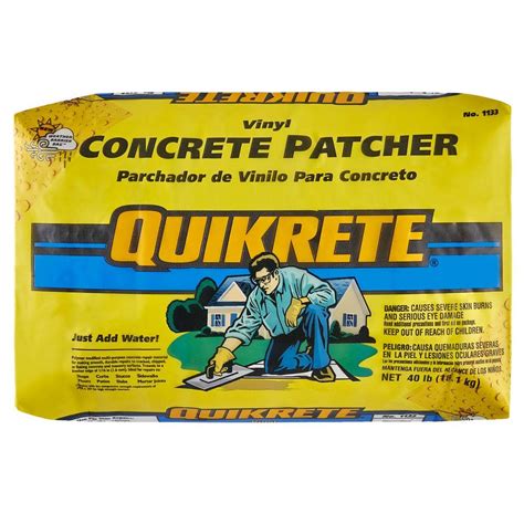 quikrete concrete patch and repair