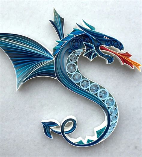Quilling Ideas Dragon