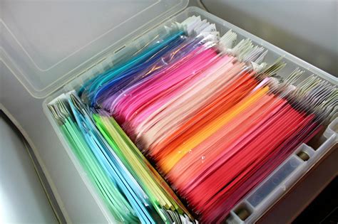 Quilling Paper Storage Ideas