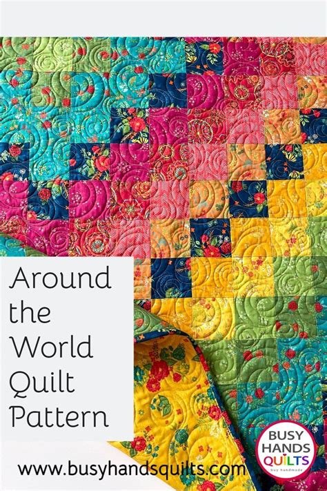 Quilt Around The World Pattern Free