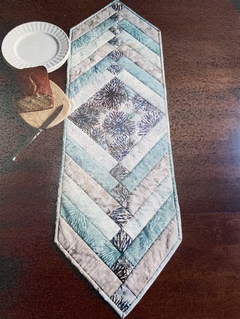 Quilt As You Go Table Runner Pattern