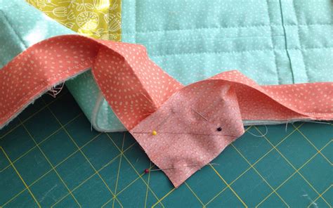 Quilt Binding Ends Together