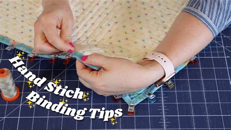 Quilt Binding Hand Stitch