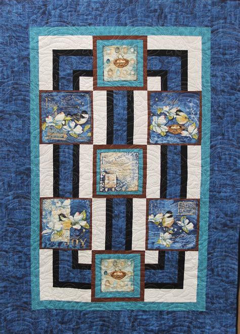 Quilt Designs Using Panels