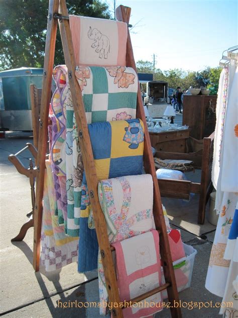 Quilt Ladder Display