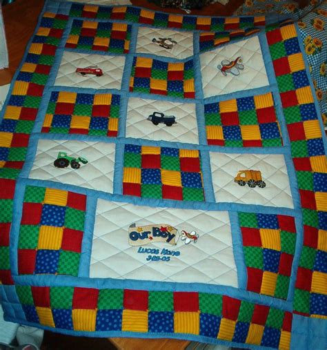 Quilt Pattern For Toddler Boy