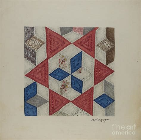 Quilt Patterns Drawing