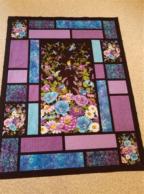 Quilt Patterns Made With Panels