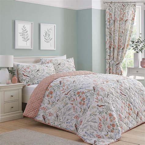 Quilted Bed Throw Dunelm
