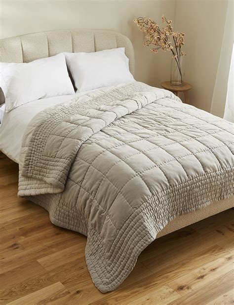 Quilted Bedspread M&S