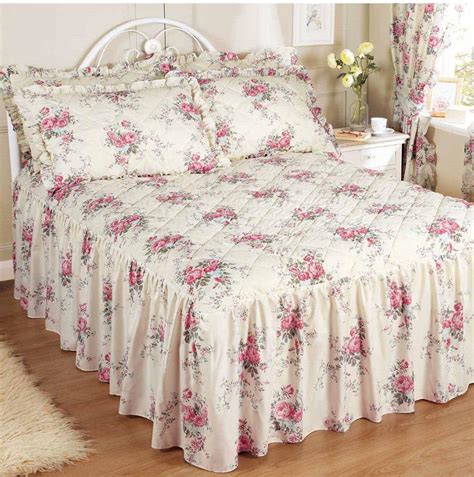 quilted bedspreads with matching curtains