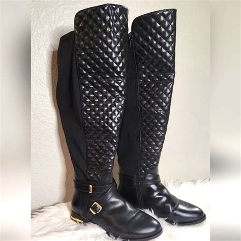 Quilted Flat Boot