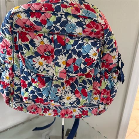 Quilted Floral Backpack