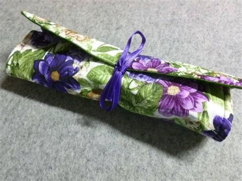 Quilted Jewelry Roll Pattern