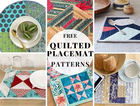 Quilted Placemat Patterns Easy