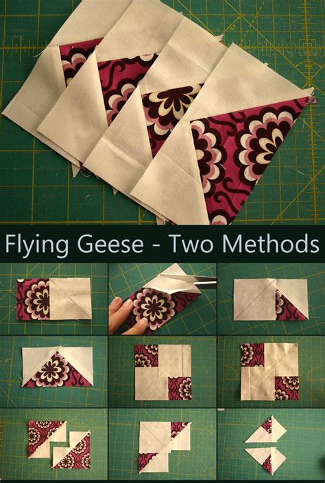 Quilting Flying Geese Methods