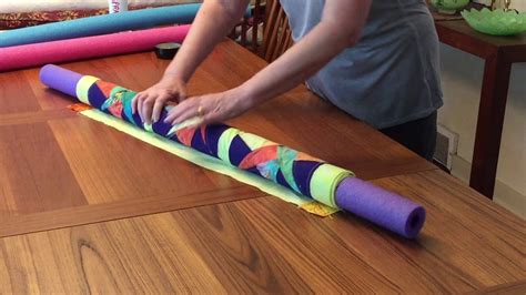 Quilting Using Pool Noodles