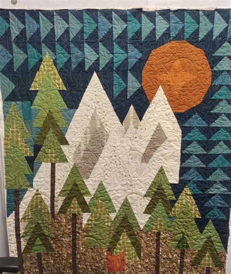 Quilts With Mountain Theme