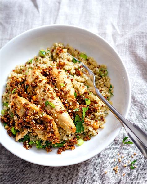 Quinoa Chicken Ginger