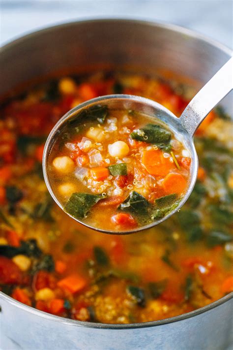 quinoa soup recipes vegetarian